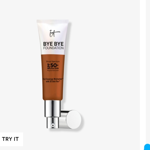 it cosmetics Other - Bye Bye Foundation Full Coverage Moisturizer with SPF 50+